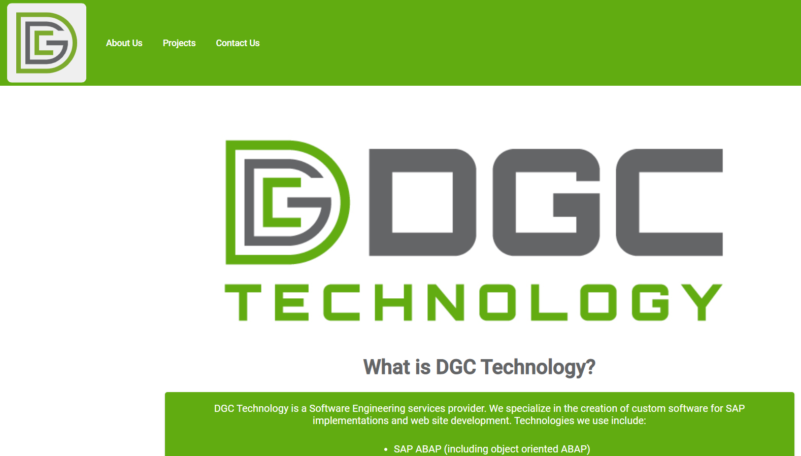 DGC Site Demo